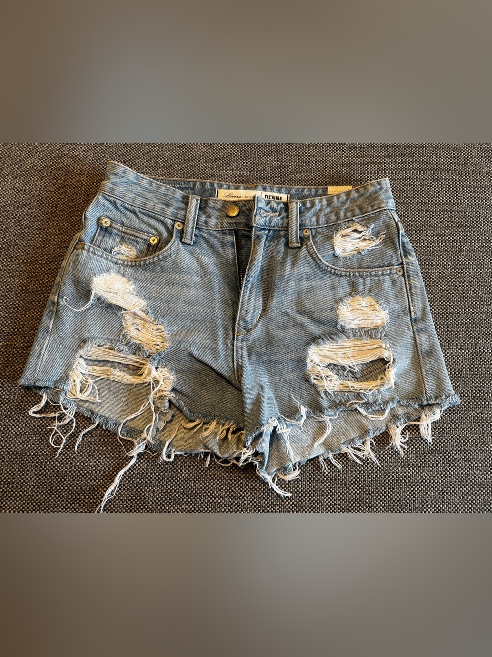 Lovers + Friends Denim Shorts Size 26